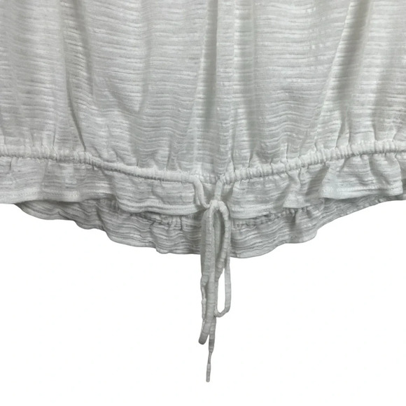 Free People Dorothy Puff Sleeve Peasant Blouse in White Size M - Picture 5 of 12